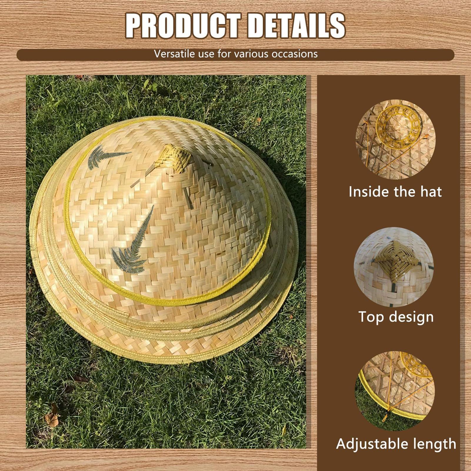 Topi Jerami Cina Buatan Tangan - Bucket Hat Straw ulasan dan harga