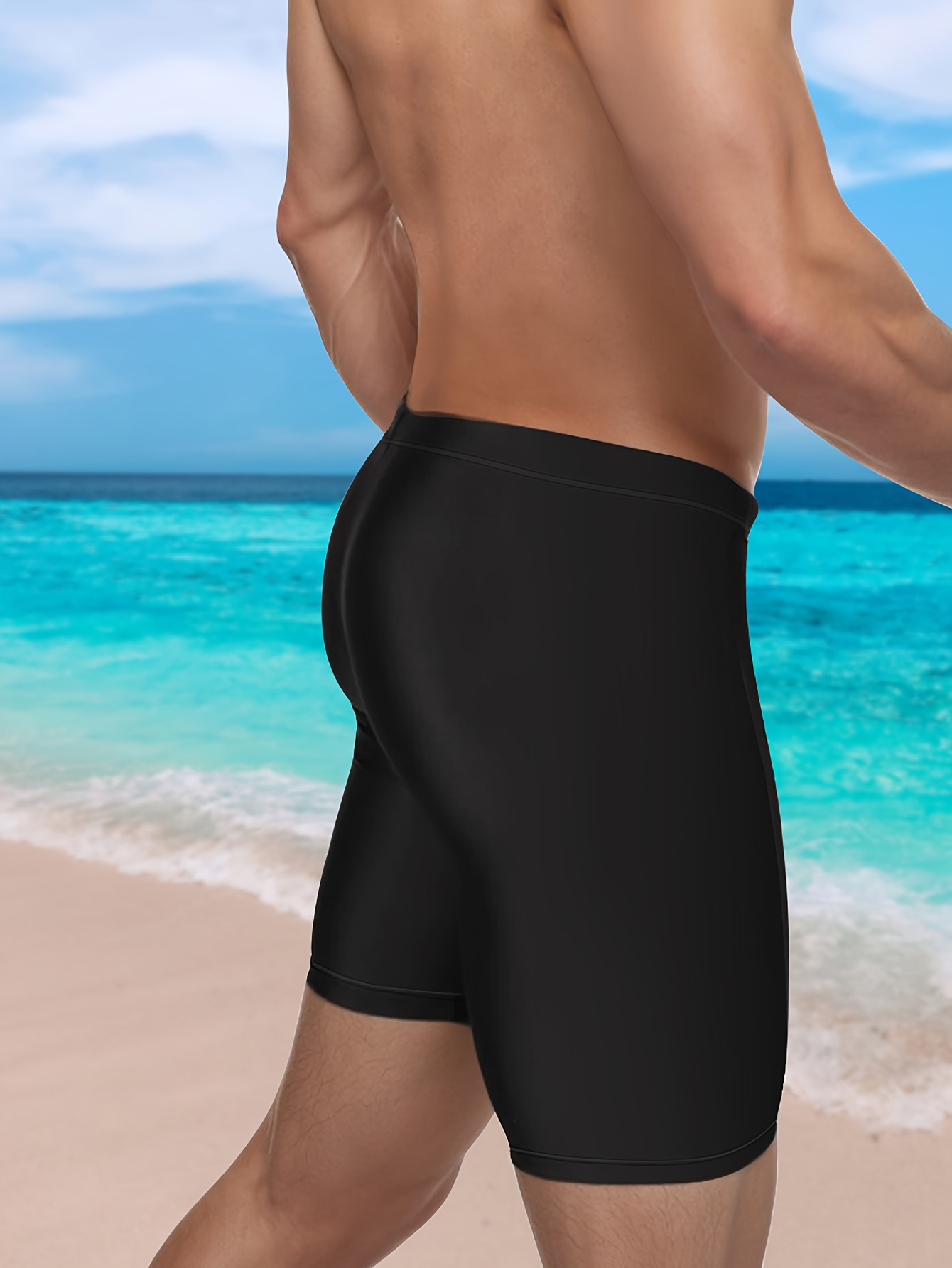 Celana Renang Kasual Bermotif, - Swim Trunk Quick Dry ulasan dan harga