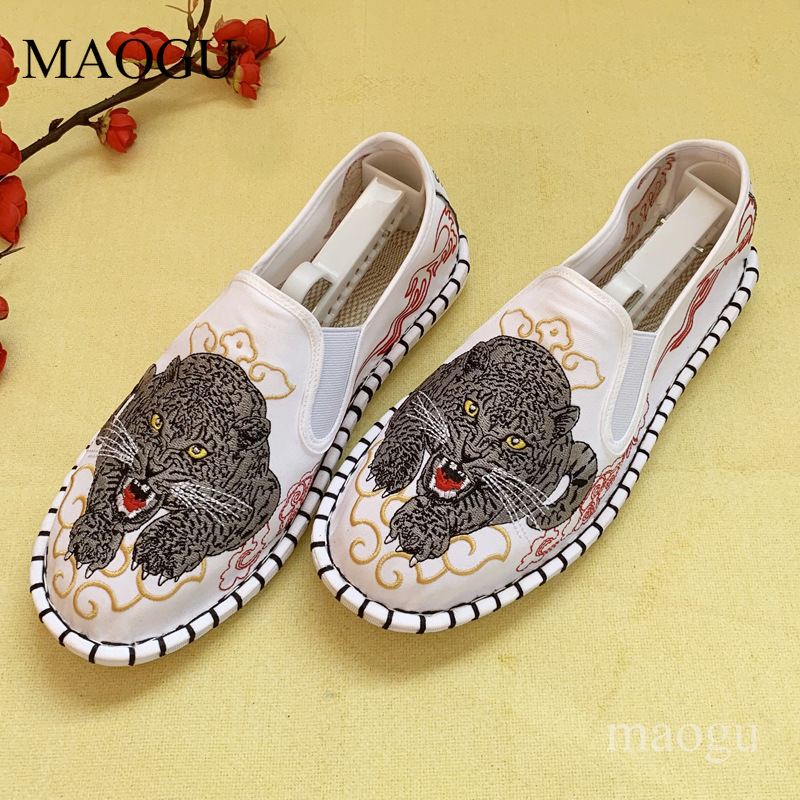 Sepatu Slip-On Bordir Gaya Cin - Espadrille Slip On ulasan dan harga